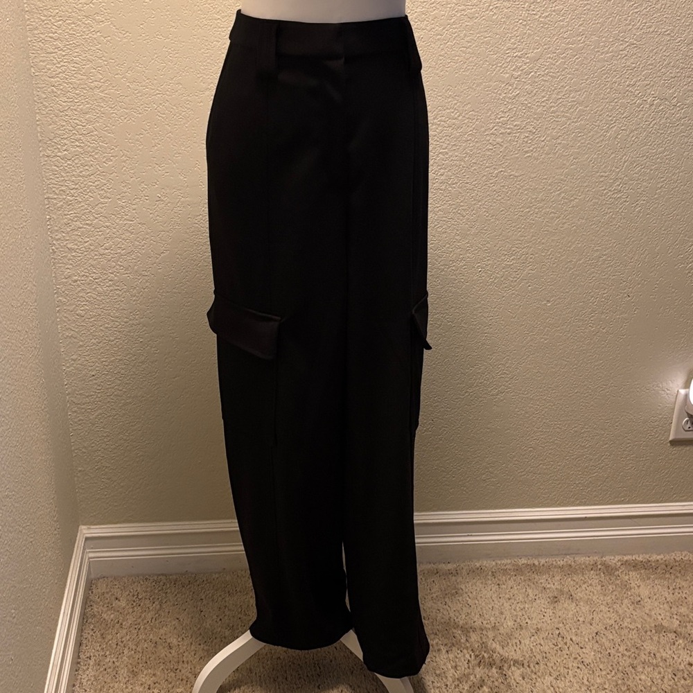 DKNY Black Wide Leg Women's Pants